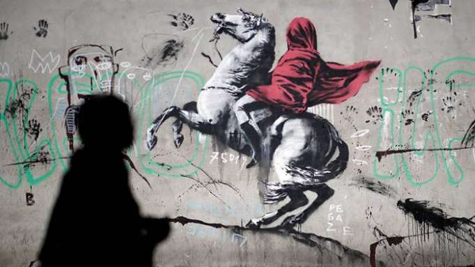 Fotos:Banksy cubre muros en París con sus grafitis sobre la migración