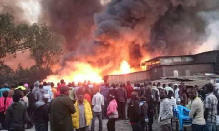 Fifteen dead, dozens injured in Nairobi market fire