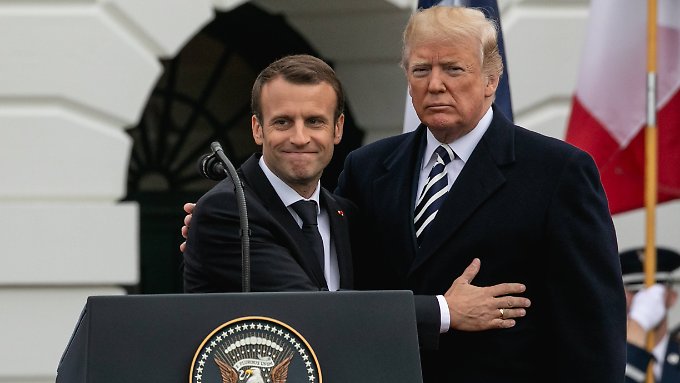 Macron düpiert Trump bei Twitter