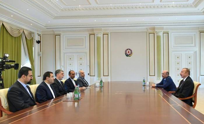 President Aliyev receives delegation led by Iran`s minister of culture and Islamic guidance