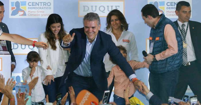 Ivan Duque wins presidential election, becomes next president of Colombia