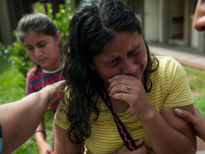 La mujer que perdió a 36 miembros de su familia tras la erupción del volcán