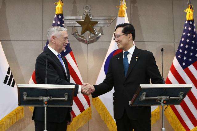 Mattis assures South Korea on U.S. troops, says commitment 