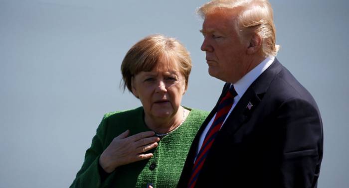 Merkel acusa a Trump de utilizar método obsoleto para calcular balance comercial