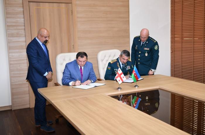 Azerbaijan and Georgia sign agreement on activities of border commissioners - PHOTOS