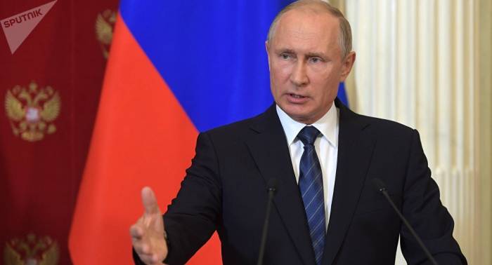   Putin envia el cable a Bakú  