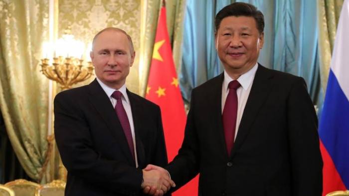 Putin and Xi Jinping make joint statement following talks