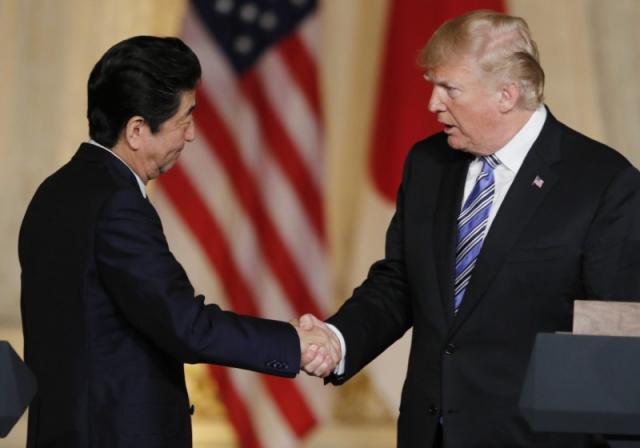 Japan PM seeks Trump
