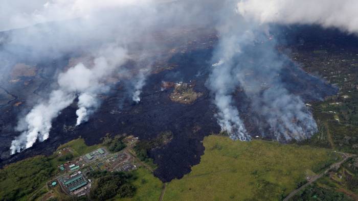 El volcán Kilauea destruye por completo una zona turística en Hawái-VIDEO