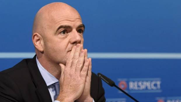 FIFA president Infantino hails 