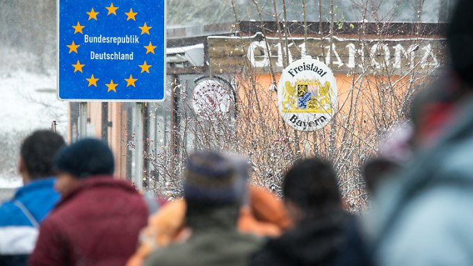 Nur wenige reisen illegal über Österreich ein