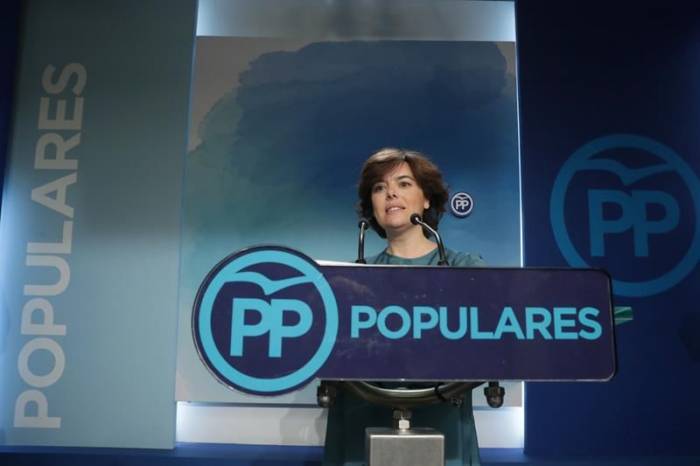 Sáenz de Santamaría: Está en el ADN del PP que mande la lista más votada