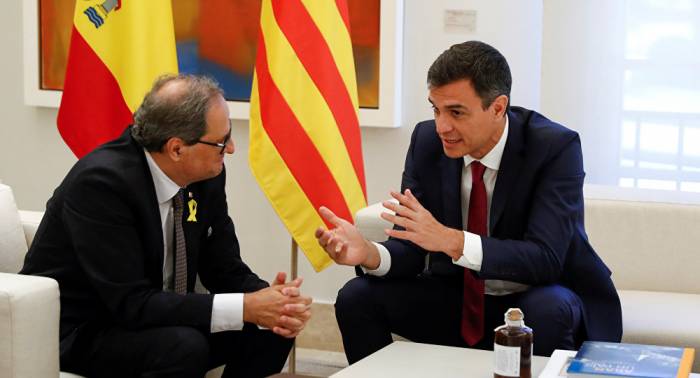 Madrid y Barcelona mantendrán más contactos tras la reunión de Sánchez y Torra