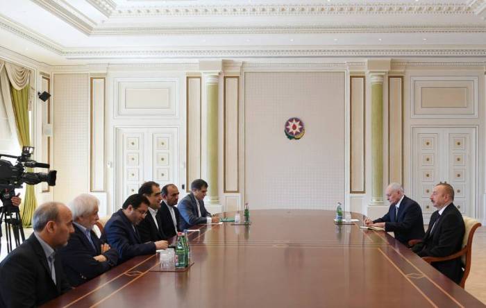 Ilham Aliyev received delegation led by Iranian minister of health