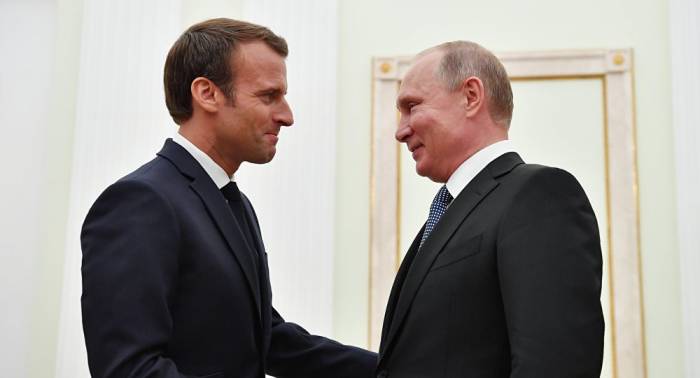 Macron und Putin treffen sich in Moskau