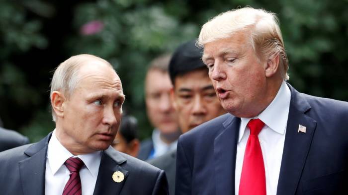 Trump und Putin in Finnland