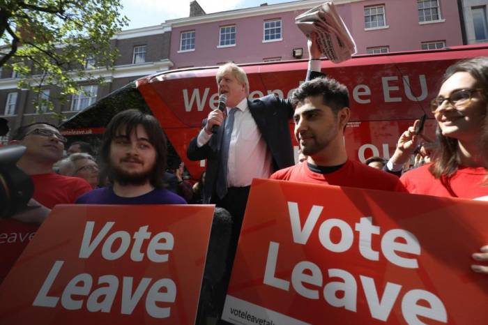 Brexit campaign Vote Leave fined and referred to police