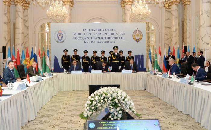 5. Treffen des GUS-Innenministerates in Baku