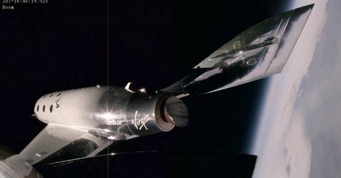 Virgin Galactic pilot touches edge of space in new video