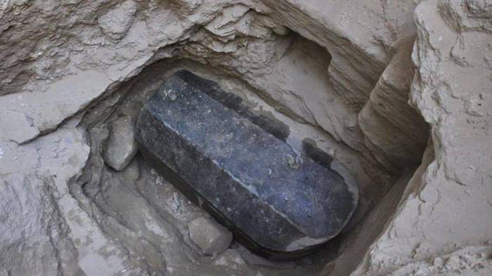 Mysterious giant sarcophagus discovered in Egypt