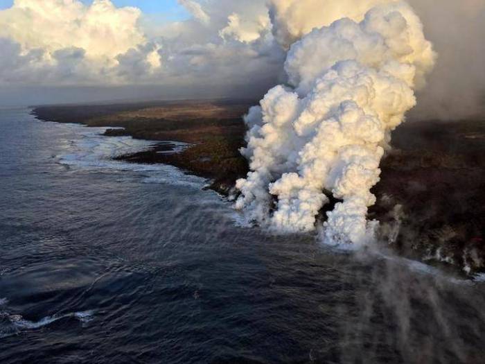 Hawaï: 23 blessés après une projection de lave