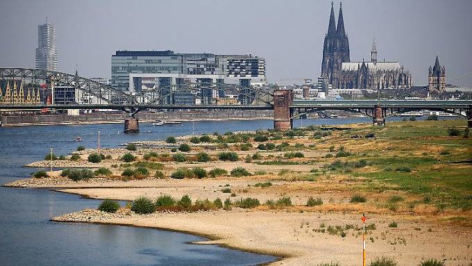 Wassermangel bremst Frachtverkehr