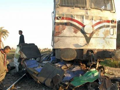 At least 34 injured as train is derailed in Egypt