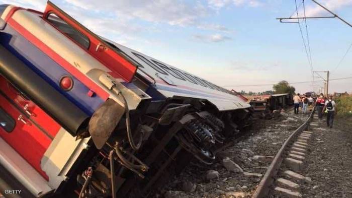 تركيا تكشف عن حصيلة قتلى حادث القطار