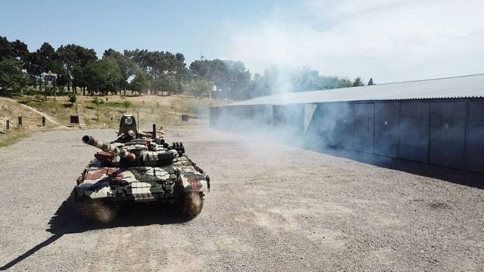Tank bölmələri təlimlərə başladı – VİDEO+FOTO