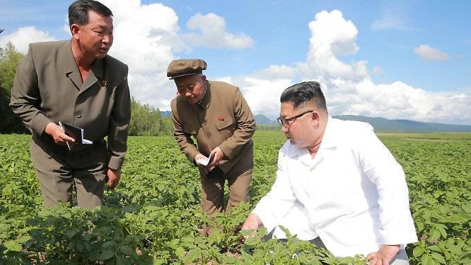 Nordkoreas Wirtschaft bricht ein