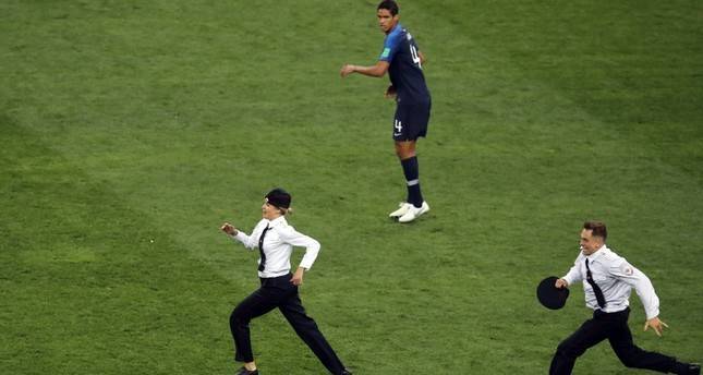 Pussy Riot claims pitch invasion at World Cup final