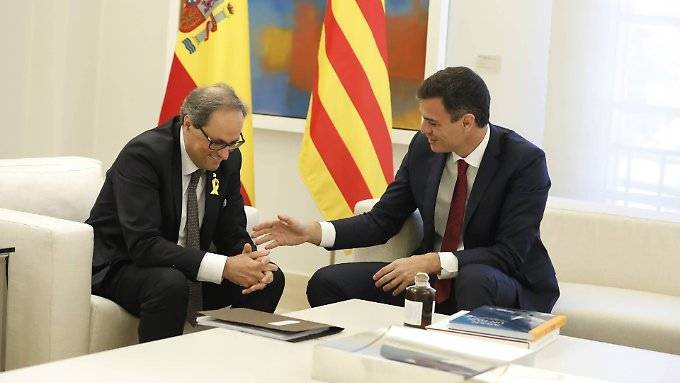 Kataloniens Präsident bei Spaniens Premier