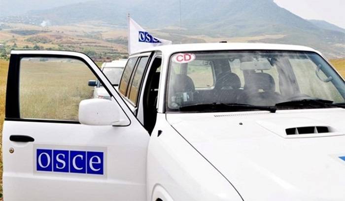 OSCE to monitor contact line of Azerbaijani, Armenian troops