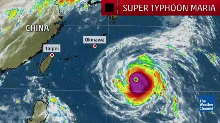Typhoon Maria wreaks havoc along China