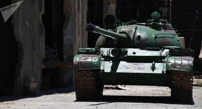 Opositores armados en Deraa deponen las armas y entregan sus tanques a Damasco