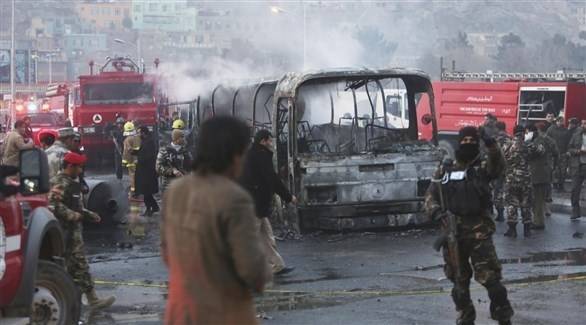 8 قتلى بانفجار لغم في حافلة بأفغانستان