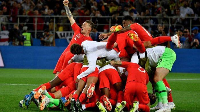 England knocks out Colombia in FIFA World Cup round of 16 in penalty shootout 