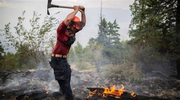 لاتفيا: الحرائق تلتهم نحو 800 هكتار من الغابات