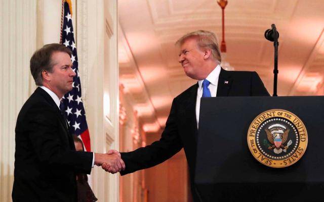 Trump picks conservative judge Kavanaugh for Supreme Court
 