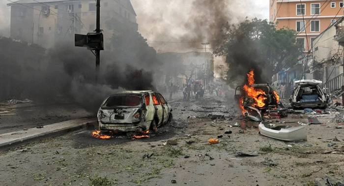 Reportan una fuerte explosión cerca del palacio presidencial de Mogadiscio