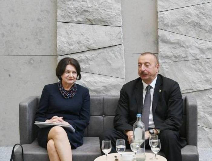 President Aliyev meets UN under-secretary-general for political affairs in Brussels - URGENT