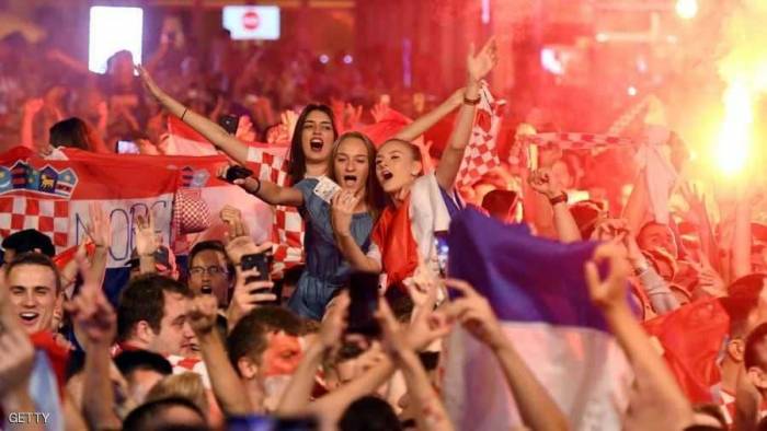 كرواتيا ترقص طربا بـتأهل "المتوهجين" إلى نهائي المونديال