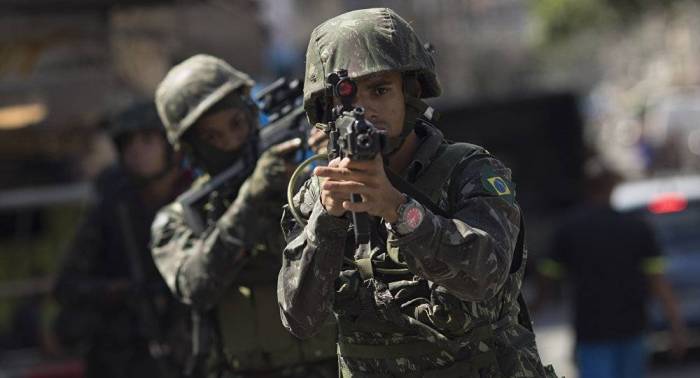 Tiroteos aumentan un 37% en Río de Janeiro durante la intervención militar