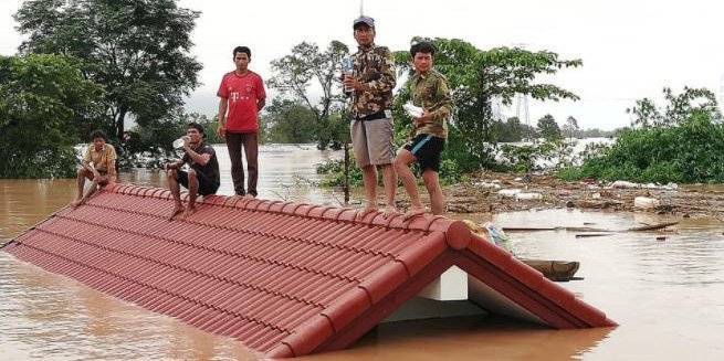 At least 100 missing after Laos dam collapses