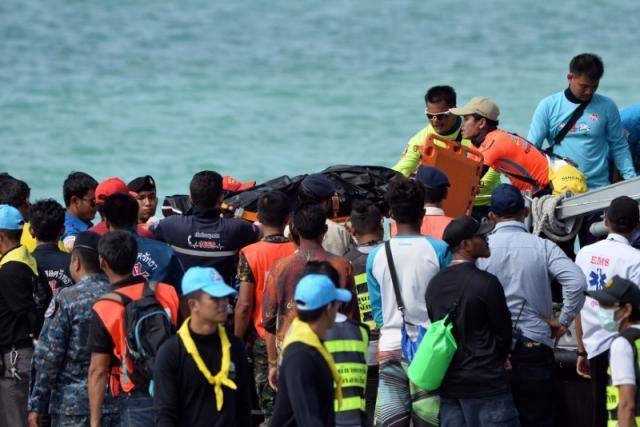 Death toll from Thai tourist boat sinking climbs to 41
 