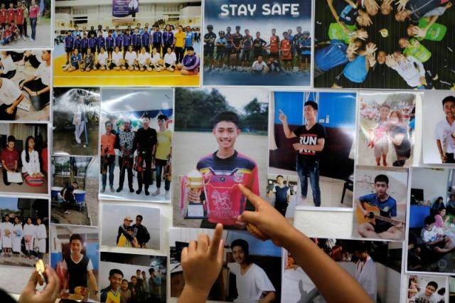 First two Thai schoolboys rescued from flooded cave
 