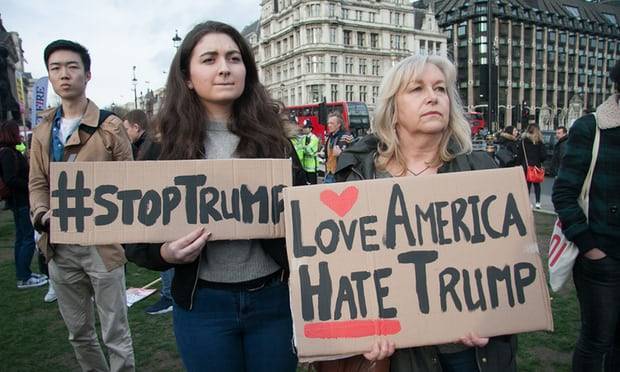 Trump’s UK visit shames Theresa May. The protests must be huge - OPINION 