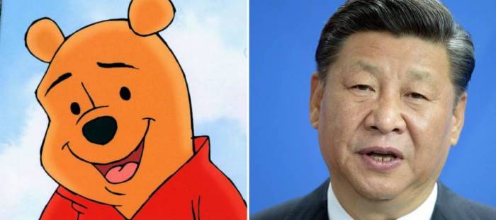 «ويني الدبدوب» محظور في الصين.. صور مضحكة شبهت الرئيس به جعلته كابوساً للحكومة الصينية وبدأت ملاحقته