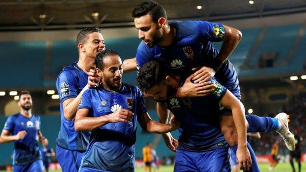 الأهلي المصري يفوز على الترجي ويتأهل لدور الثمانية بدوري الأبطال