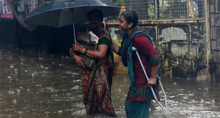 Más de 150 muertos por lluvias monzónicas en la India